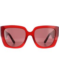 Marc Jacobs - Rectangle Burgundy 687/S - Lyst