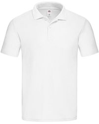 Fruit Of The Loom - Original Pique Polo Shirt Cotton - Lyst