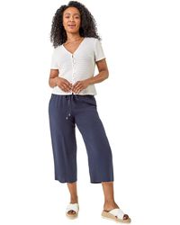 Roman - Petite Textured Button Through Blouse - Lyst