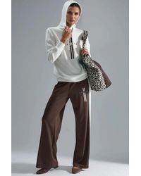 Hiccup - Modal Touch Hooded Sweatshirt & Stripe Detailed Pants Set - Lyst