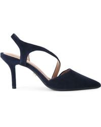 Carvela Kurt Geiger - Suede Symmetry Court Heels - Lyst