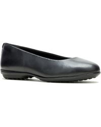 Hush Puppies - Alice Flat Leather Standard Flats - Lyst
