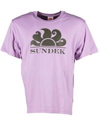 Sundek - T-shirt Nieuwe Simeon T-shirt - Lyst