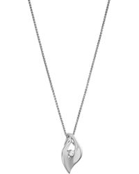 Orphelia - 'Milan' 925 Sterling Chain With Pendant - Lyst