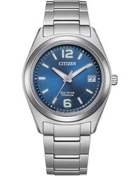 Citizen - Watch Fe6151-82L Titanium - Lyst