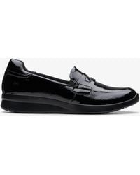 Clarks - Ellowyn Penny Crinklepat Shoes - Lyst