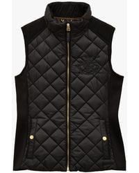 Joules - Braemar Luxe Quilted Gilet - Lyst