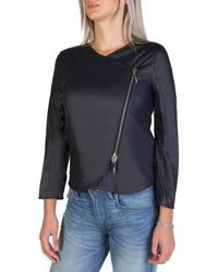 Armani - Jeans Blouson Jacket Slim Fit Full Sleeve Viscose - Lyst