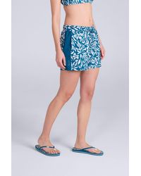 Mountain Warehouse - 'Freya' Printed Panel Boardshorts Quick Dry Swimming Trunks - Lyst