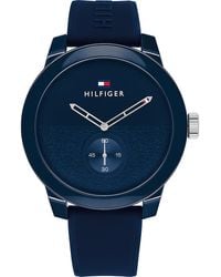 Tommy Hilfiger - Denim Watch 1791803 Silicone - Lyst