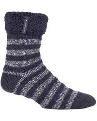 Heat Holders - Warm Luxury Fleece Lined Lounge Bed Socks - Lyst
