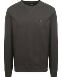 Lyle & Scott - Tonal Eagle Logo Dark Pull-Over Sweatshirt Cotton - Lyst