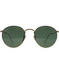Ray-Ban - Sunglasses Round Metal 3447 001 53Mm - Lyst