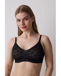 Penti - Floral Lace Bralette With Adjustable Straps - Lyst