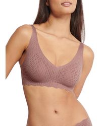 Sloggi - Zero Feel Bliss Soft Bra - Lyst