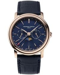 Frederique Constant - Frédérique Constant Classics Index Business Timer Horloge Blauw Fc-270n4p4 - Lyst