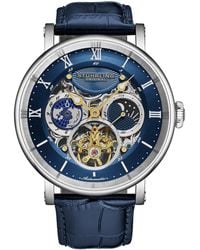 Stuhrling - Dual Time Automatic Majestic Skeleton - Lyst