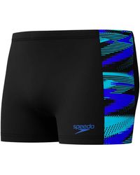 Speedo - Hyperboom Contrast Panel Swim Shorts /Cobalt Pop) - Lyst