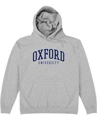 Park Fields - University Of Oxford Heather Hoodie Cotton - Lyst