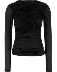 Isabel Marant - Stretch Silk Blend Rose Top - Lyst