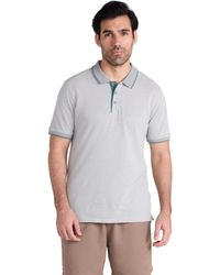 Mountain Warehouse - 'Dawnay Pique' Slub Textured Polo Shirt Comfy Casual T-Shirt Cotton - Lyst