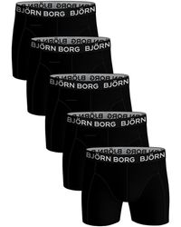 Björn Borg - Björn Borg- 5 Pairs Boxer Briefs - Lyst