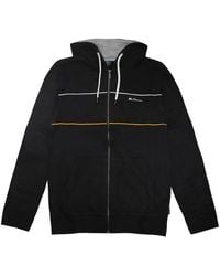 Ben Sherman - Logo Zwart Track Jacket - Lyst