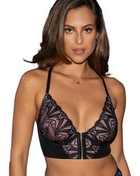 Pour Moi - New Romance Front Fastening Bralette Bra - Lyst