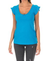 Armand Basi - Sleeveless T-Shirt With Round Neckline Adm0102 - Lyst