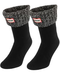 HUNTER - Orginal Waffle Short/ Boot Socks - Lyst