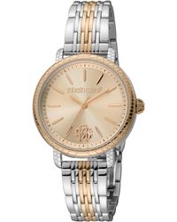 Roberto Cavalli - Rc5L034M0095 4894626189777 Quartz Stainless Steel 5 Atm 32 Mm Watch - Lyst