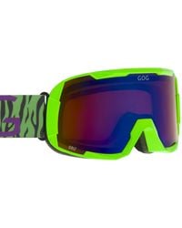 G.O.D Eyewear - Griz Uv400 Ski Snowboard Goggles With Anti-Fog Mirror Hydrophobic Double Lens - Lyst
