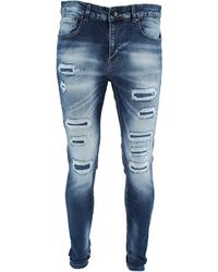 Magrit - Montpellier Distressed Ripped Jeans - Lyst