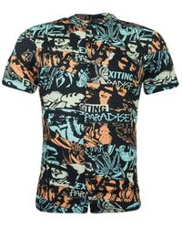 Vans - Tropical Paradise Aop Short Sleeve Multicoloured Shirt 0Nffyg - Lyst
