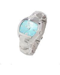 Chronotech - Silver Steel Watch - Lyst