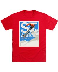 Park Fields - Pierce Archive St.Anton Graphic T-Shirt Cotton - Lyst