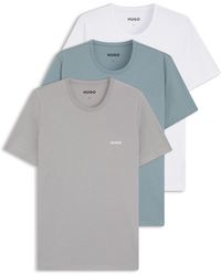 HUGO - Pack Of Pyjama T-Shirts - Lyst