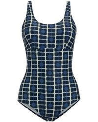 Regatta - Ladies Orla Kiely Poppy One Piece Swimsuit - Lyst