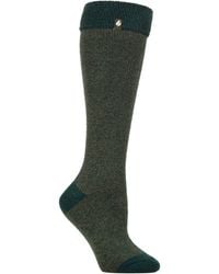 Heat Holders - Ladies Thermal Long Wellington Boot Socks With Soft Brushed Lining - Lyst