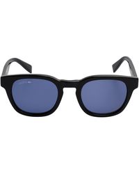 Lacoste - Oval Ribbon Acetate Sunglasses L6015S - Lyst