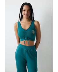 Penti - Printed V-Neck Sleeveless Crop Bodysuit - Lyst