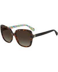 Kate Spade - Vrouwen Zonnebril 55/17/140 Mm Acetaat - Lyst