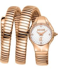 Just Cavalli - Snake 316L Stainless Steel Watch - Lyst