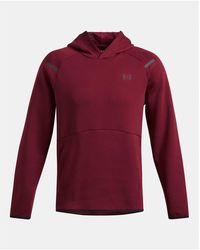 Under Armour - Hooded Neck Raglan Sleeve Fleece Hoody - Lyst