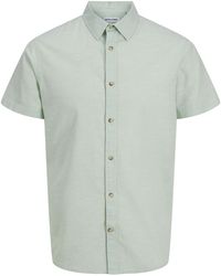 Jack & Jones - Shirts Short Sleeve Button Down - Lyst