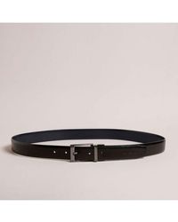 Ted Baker - Accessories Crafts Reversible Leather Belt - Lyst