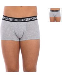 Bikkembergs - Pack-2 Boxers Fashion Tape Anatomische Voorkant Bkk1Utr08Bi - Lyst