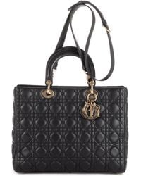 Dior - Large Lady Zip Gm Shoulder Bag - Lyst
