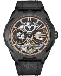 Stuhrling - Dual Time Automatic Navigator 46Mm Skeleton - Lyst