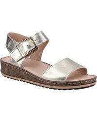 Hush Puppies - Ladies Ellie Leather Sandals - Lyst